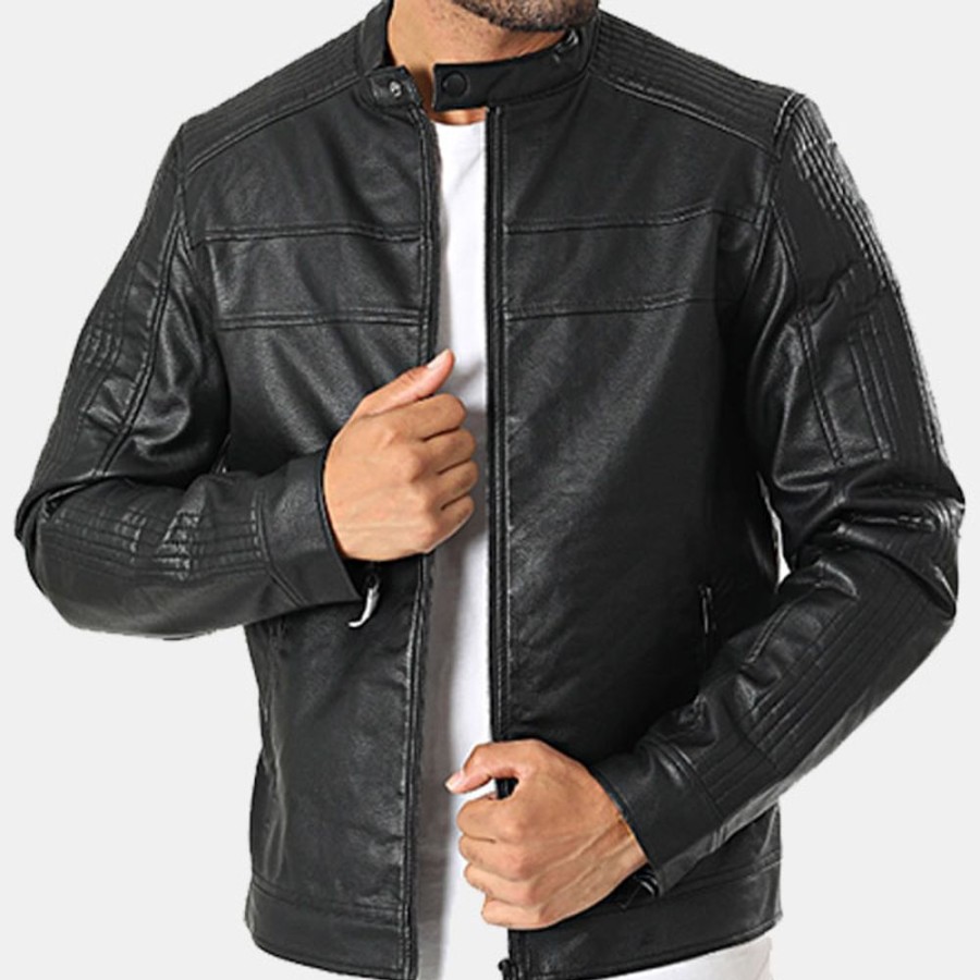 Hommes Jack & Jones | Jcoreed Pu Jacket