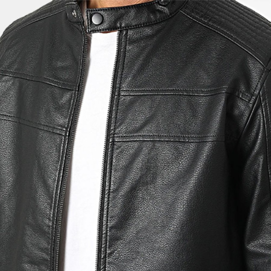 Hommes Jack & Jones | Jcoreed Pu Jacket