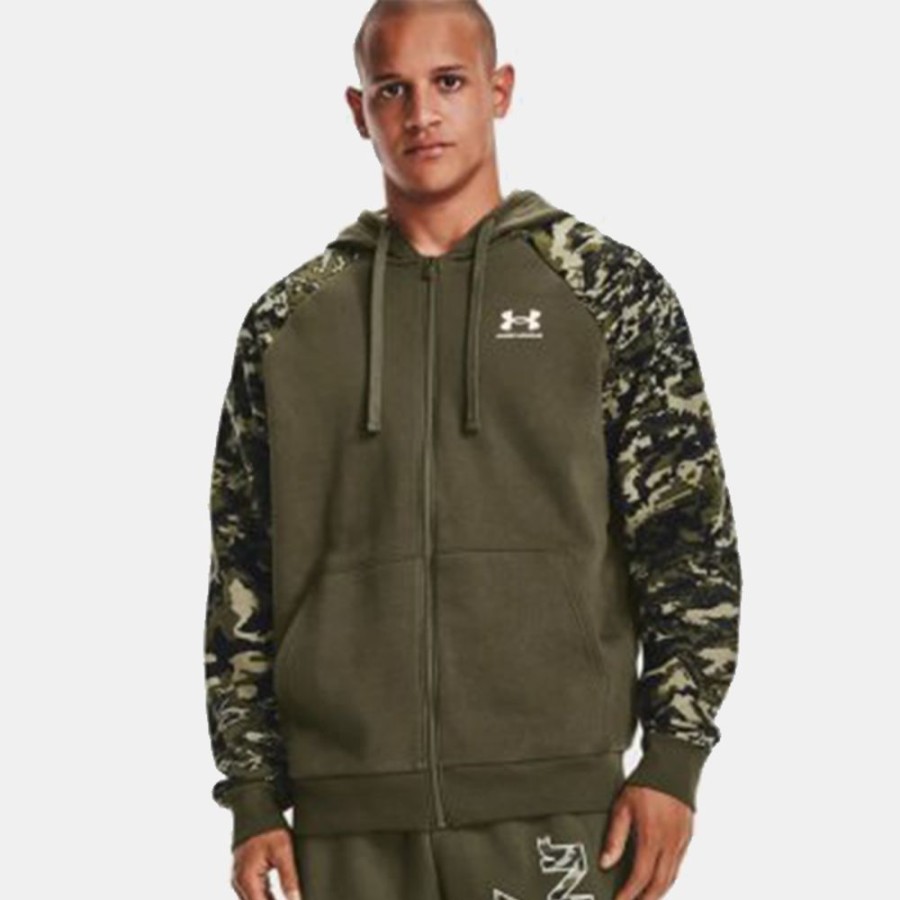 Hommes Under Armour | Ua Rival Flc Camo Script Fz